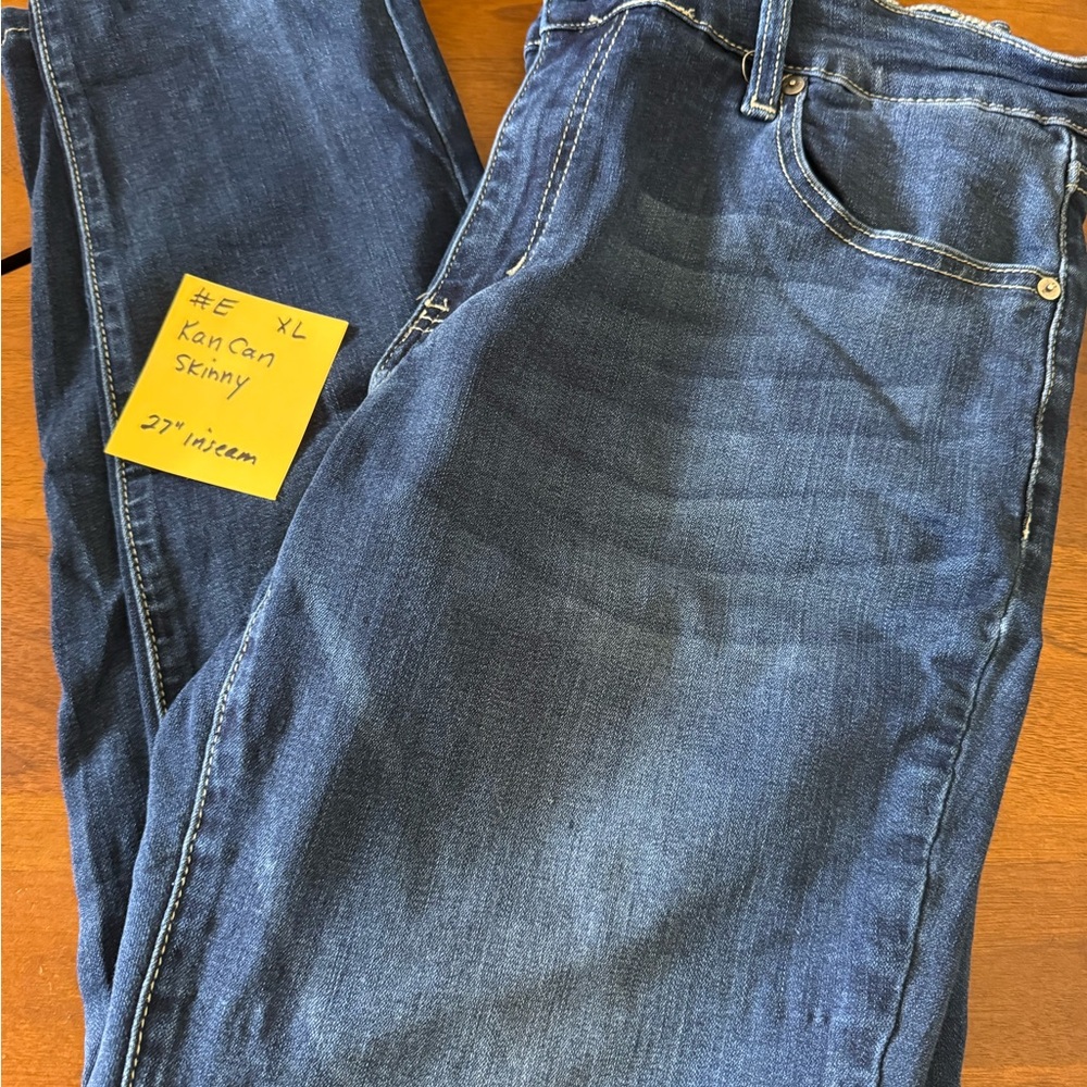 KanCan Blue Skinny Jeans Size XL